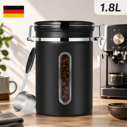 Edelstahl vakuum kaffeedose - edelstahl,