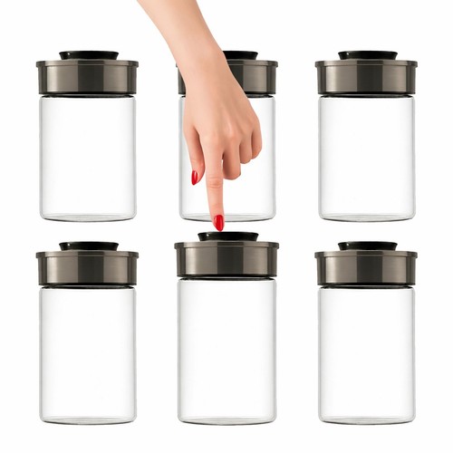 Vakuum vorratsdosen glas 6er - vakuum,