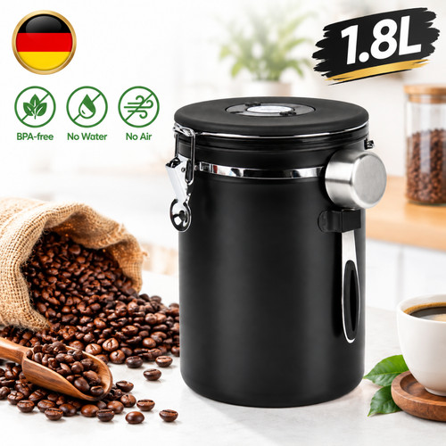 Kaffeedose vakuumverschluss - kaffeedose,