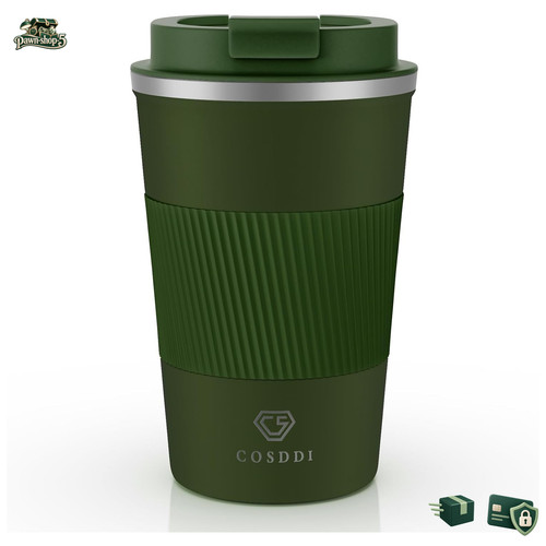 Thermobecher edelstahl 380ml - edelstahl,