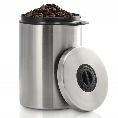 Xavax kaffeedose edelstahl 1kg - edelstahl,