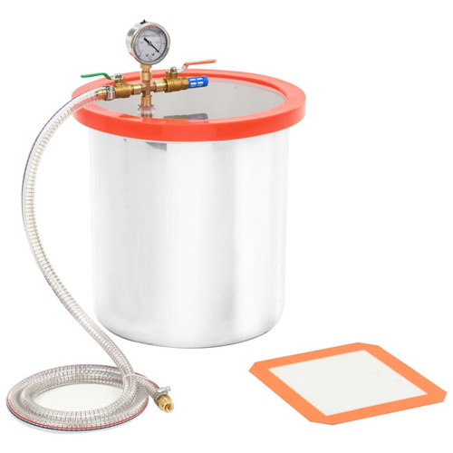 Vakuumkammer edelstahl 9l - vakuumkammer, 18,9l