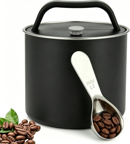 Kaffeedose luftdicht edelstahl - kaffeedose,